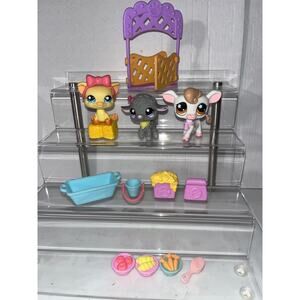Littlest Pet Shop #475 #476 #477 Cuddliest Set Pet Lovin Zoo
